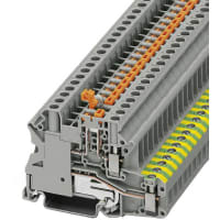 Alimente-througmodular el bloque del término; Atornille las conec; AWG: 26-10; 20A; 500 V; 70.8m m; gris