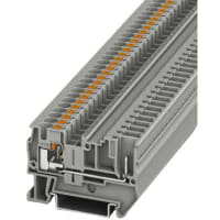 Alimente-througterm el bloque Empujar-en/AWG de las conec del enchufe: 24-10 W: 6.2m m NS35/7 gray 5 NS35/15