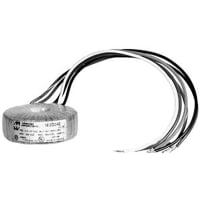 Transformador, toroidal, 50VA, 117/234 Vi, 234V a 124 mA/, 117V a 428 mA