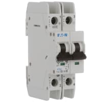 Circuit Breaker, Miniature, UL 489, 2P, 6A, C.C. de Faz-Na de C Curve