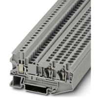 Conec Feed-through del bloque de terminales w/screw y conec dobles STU 4-TWIN de la resorte-jaula