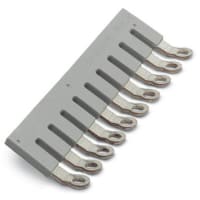 Puente de la inserción, echada: 9 milímetros, 10 pos, gray, EB 10-OTTA 2 5 OTTA Series