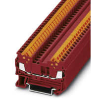 AWG rápido feed-Through de las conec del bloque del término: 24 - 16 W: rojo de 5.2m m