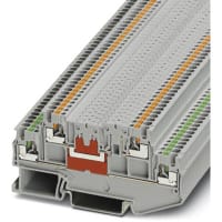 Bloque del término; Feed-Through; Empujar-en las conec; AWG: 26-14; W: 3.5m m; H: 41.1m m; PTT 1 5/S-2L