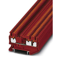 Bloque del término feed-Through Empujar-en el AWG de las conec: 26-12 W: 5.2m m H: 35.2m m pinta roja 2 5-TWIN RD