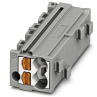 Patchboard de Marshalling; 500V; 17.5 A; AWG: 12-26; Push-en conn; pos 1; 4 conns