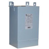 Transformador, deber de la GEN, 5KVA, 1PH, 277V pri, 120/240V sec, 50Hz, alumbre