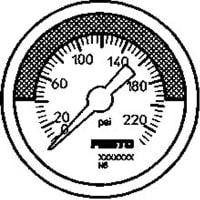 Galga, presión, MA-50-232-R1/4-PSI-E-RG