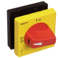 Desconecte la manija del interruptor VLS, resaltando, rojo, serie de TeSys VLS