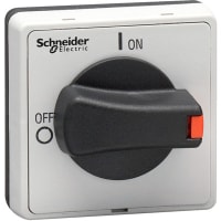 Manija del interruptor VLS de la desconexión, 4848 milímetros, negro, serie de TeSys que fija VLS