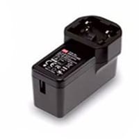 Fuente de alimentación de AC-DC, médica, enchufe de pared, USB: 12W, 5V, 2.4A, Lvl VI, serie de GEM12I