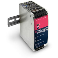 Fuente de alimentación de AC-DC, carril del estruendo, 80 W, 24V@3.4 A, 85-264V, serie de TIB