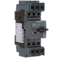 Magnético termal del interruptor, 3A, 3-P, 690VAC tamaño S00, tornillo, serie 3RV2