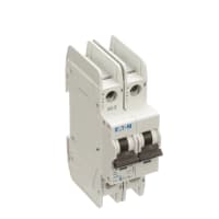 Interruptor, FAZ, curva de B, 2 poste, 7A, 240 VAC, terminales del tornillo