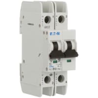 Interruptor, FAZ, curva de B, 2 poste, 10A, 240 VAC, terminales del tornillo