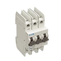 Interruptor, FAZ, curva de B, 3 poste, 10A, 240 VAC, terminales del tornillo