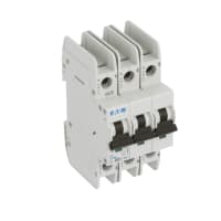 Interruptor, FAZ, curva de B, 3 poste, 20A, 240 VAC, terminales del tornillo