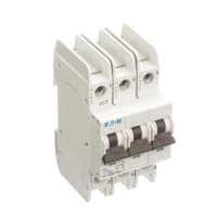 Interruptor, FAZ, curva de C, 3 poste, 5A, 240 VAC, terminales del tornillo