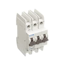 Interruptores miniatura, curva de C, 3 poste, 10A, 240 VAC, tornillos, serie de FAZ-NA