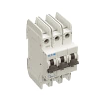 Interruptor, FAZ, curva de D, 3 poste, 25A, 240 VAC, terminales del tornillo