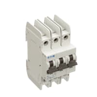 Interruptor, FAZ, curva de C, 3 poste, 6A, 240 VAC, terminales del anillo