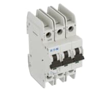 Interruptor, FAZ, curva de D, 3 poste, 2A, 240 VAC, terminales del anillo