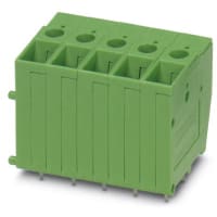 Serie de energía terminal de Combicon de la posición del tornillo 7.62m m 10AWG 630V 32A 1 del PWB