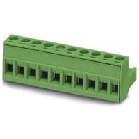 Serie de la posición COMBICON MSTB del tornillo de enchufe del PWB 5.08m m 12AWG 320V 12A 3
