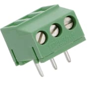 Serie terminal del control de Combicon de la posición del tornillo 5m m 3 16AWG 400V 17.5A del PWB
