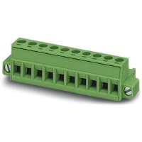 PCB Plug Screw 5.08m m 12AWG 320V 16A 4 Position COMBICON MSTB Series