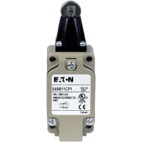 Interruptor de límite del mismo tamaño del rodillo del empuje de la tapa del dinar del metal, 1N.O&1N.C