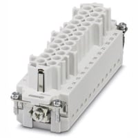 El relleno resistente 24P F 26-16AWG 13A/600V del contacto del conectador hermana Empujar-En