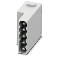 El relleno resistente 5 P.M. 26-16AWG 10A/230V (el PE) 400V de la MOD del conectador hermana Empujar-En