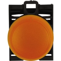 Indicator LED Illuminated Flush Mount 22m m 85-264 VAC Amber