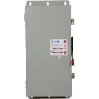Interruptor de seguridad, 200A, 3P, 600V/250VDC, HD, No-Fusible, nema 12