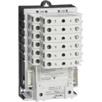 Contactor 30 amperio 0NC/6NO, bobina auxiliar de la iluminación de los contactos 115-120V 60HZ de 0