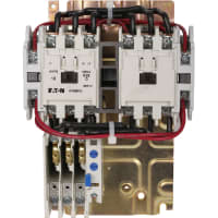 Arrancador DOL,3 polos,NEMA,Sin calentadores FLA,480 V CA a 60 Hz,440 V CA a bobina de 50 Hz,1NA,1NC auxiliar
