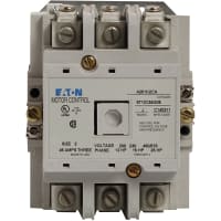 A201 - Contactor, Tamaño 2, Abierto, 3 Poste, Bobina 120V/60Hz