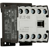El mini relais del control, 4 poste (3No-1Nc), 10 amperio, enmarca A, 24Vdc