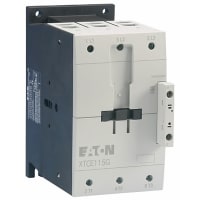 Contactor, 115A, 24-27 VDC, 0NO-0NC, 115A, capítulo G, 90 milímetros, serie del IEC de XT