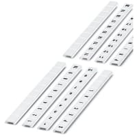 Plano horizontal de la sección de la tira de marcador de Zack 10 41-50