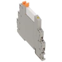 Módulo de relais; 6.2m m; terminales del tornillo; 24VDC; SPDT; contactos del oro; RIF-0-RSC-24DC/21AU