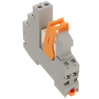Mini relais de la energía; término del tornillo; 120VAC; SPDT; contactos del oro; RIF-1-RSC-LV-24AC/1x21AU