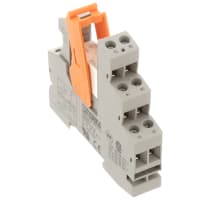 Accione el relais, DPDT, 24VDC/250VAC, 250VDC, 8A, RIFLINE TERMINAN series del RELAIS