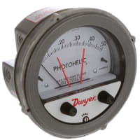 Galga de presión diferenciada/interruptor, 0-0.5 " w.c., serie 3000MR