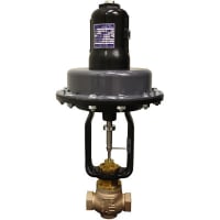 Válvula de control 2 "; Cv-50.30; cuerpo de bronce; USP 88 psig (barra de 6.1); USP 68-88 psig