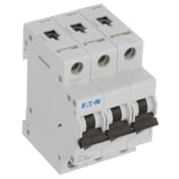 UL Supplementary FAZ 3 Series de Circuit Breaker 1A 1077 Pole B Curve