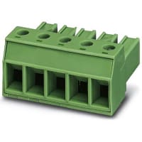 Serie de energía de Combicon de la posición del tornillo de enchufe del PWB 7 7.62m m 10AWG 630V 20A