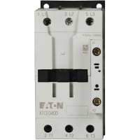 Contactor del IEC FVNR de XT, 3pole, terminales del tornillo, 40A, 55,0NO-0NC, bobina 50 de 24V hertzio