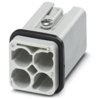 Rectangular Connector heavy - crimp duty 400V 40A del pin del position +PE D7 de HEAVYCON 3